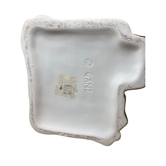 Ganz  Ceramic Bakery Cookie Jar w/ Candy Cane Accent Snowy Roof & Holiday Detail - Picture 11 of 11